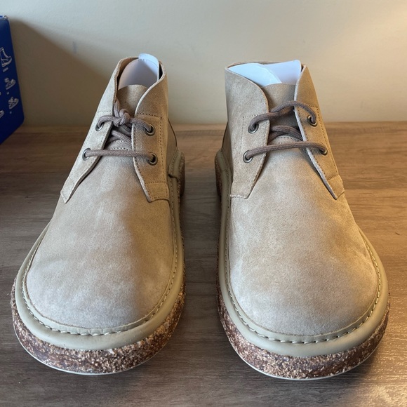 Birkenstock Milton Suede Desert Boots in Ginger - New In Box - Picture 5 of 16